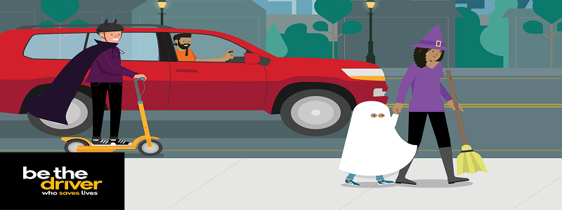 October is Pedestrian Safety Month.