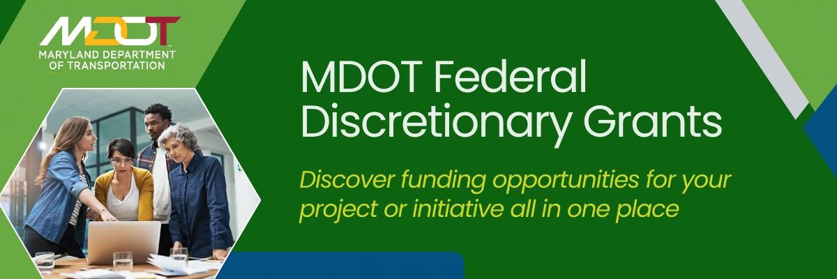 MDOT Federal Discretionary Grants web banner header