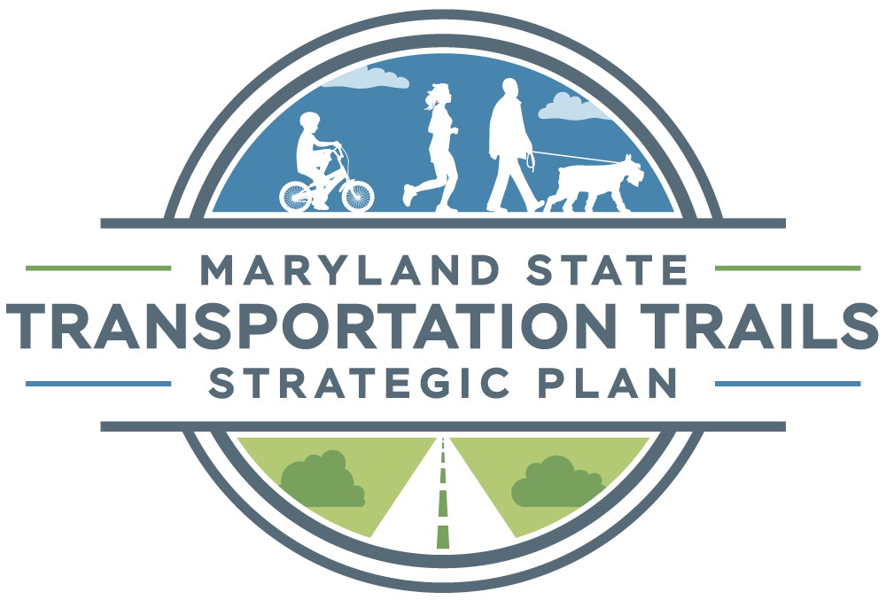 Logo for the Maryland State Transportation Trails Strategic Plan