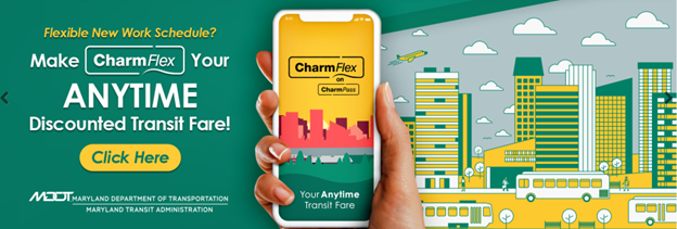 Make Charm Flex Your Anytime Disounted Transit Fare